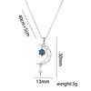 Specially for titanium steel planet starry sky non-fading necklace women's fashion personality versatile high-end sense collarbone chain jewelry