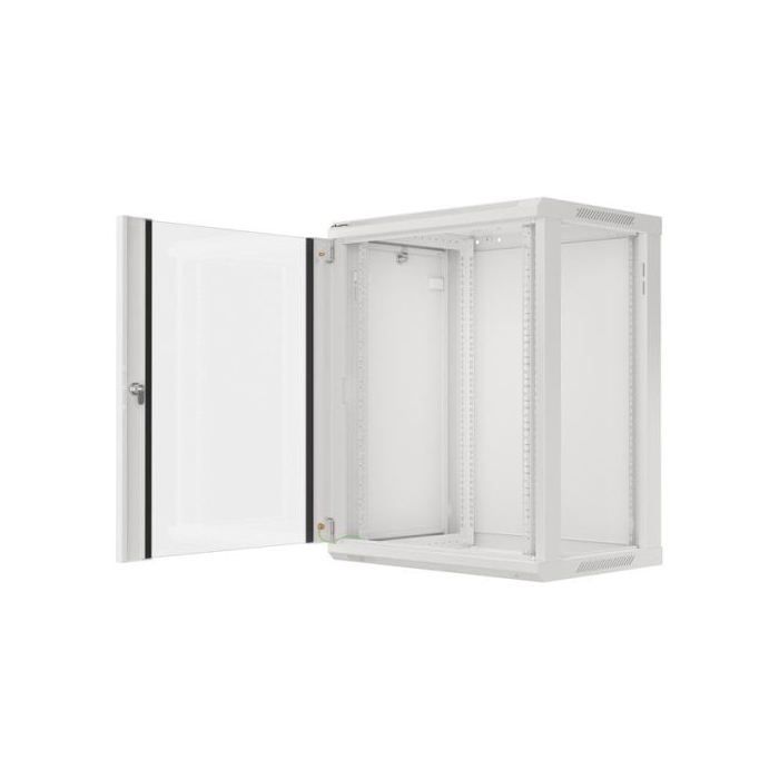 Wall-mounted Rack - Lanberg - WF01-6415-10S - 15U - 600x450mm - Disassemblable and Easy To Assemble