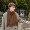Men's Solid Color Scarf Autumn and Winter New Versatile Wool Scarf Korean Atmosphere Cashmere Scarf Women's Winter Warmth