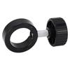 25mm Microscope Pillar Bar Adapter Exquisite Appearance Compact Structure for Laboratories Schools Sample Observation