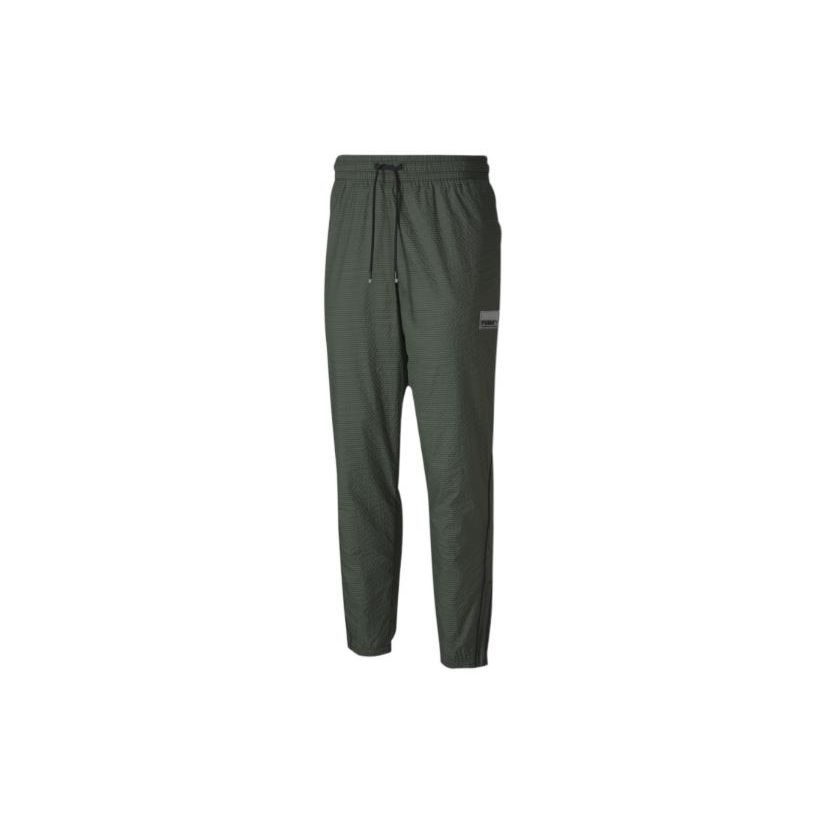 

Puma Casual Sports Puma Drawstring Мужские брюки Зеленые 599336-64 XL