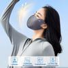 Uv Protection Breathable Face Mask 3D Seamless Full Face Outdoor  Lightweight Sun Block Flex Fit