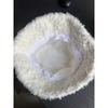 Women S Plush Star Bucket Hat Cute Warm Sun Protection For Autumn Winter