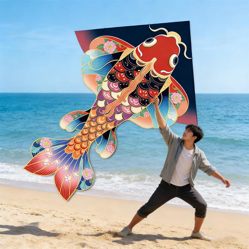 Octopus Kites With Handle Line Flying Toys Kids Outdoor Sports Summer Beach Game Walk In Sky Nylon Kite