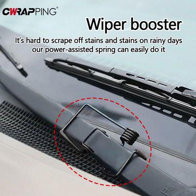 Universal Car Wiper Booster Springs Wiper Assisters Car Wiper Arm Booster Protectors Smart Booster Springs Car Truck Accessories
