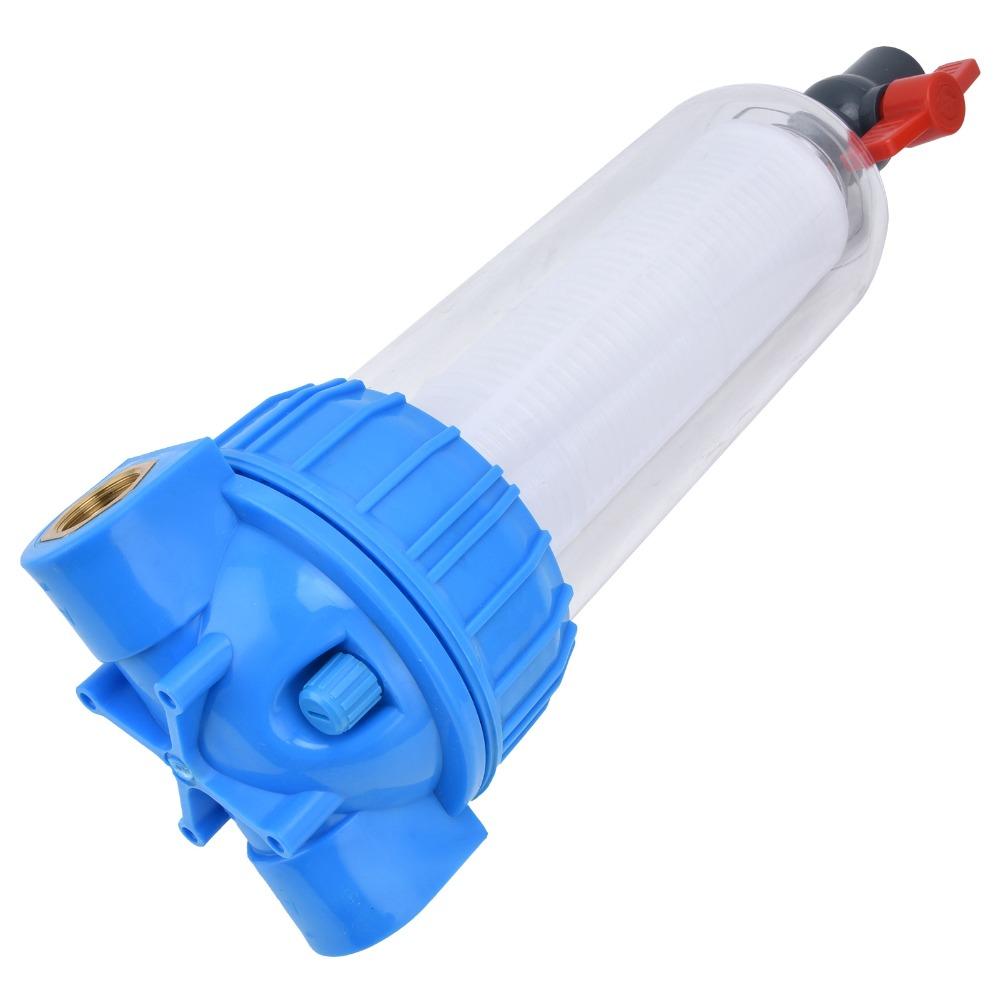 ABS Pipeline Filter DN25 Connecting Fitting Replaceable Water Fitting Poultry Water System