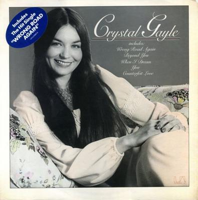 LP-Schallplatte CRYSTAL GAYLE - Crystal Gayle UALA365G United Artists 1975 US Country Gebraucht