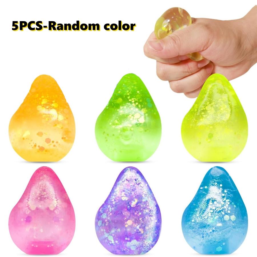 Mini Water Drop Maltose Extrusion Slow Rebound Pinch and Adults To Relieve Pressure Ball Safe and Non-toxics