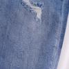 Unisex High-Waisted Korean Style Ripped Jeans: Slimming Nine-Point Harem and Small Leg Fit, 2026 Casual Fashion.