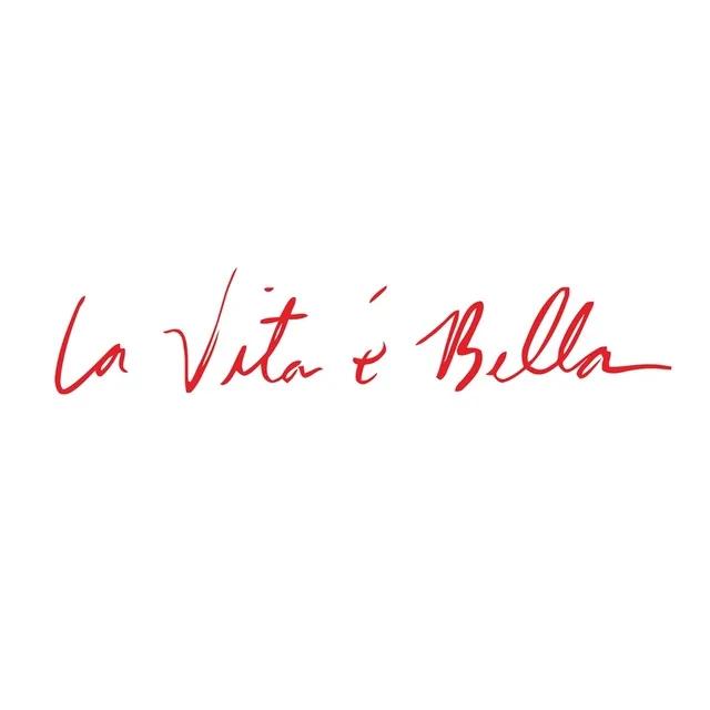 Samolepky La Vita e Bella Reflexní Písmena Vinylové Samolepky Módní Kreativní Auto Celý Body Styling Hlavy Samolepky 22cm