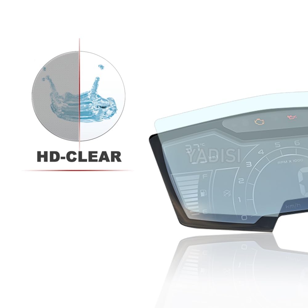 For Aprilia SR GT 200 125 2022 Motorcycle Accessories Dashboard Screen Protector Film 2 Sets