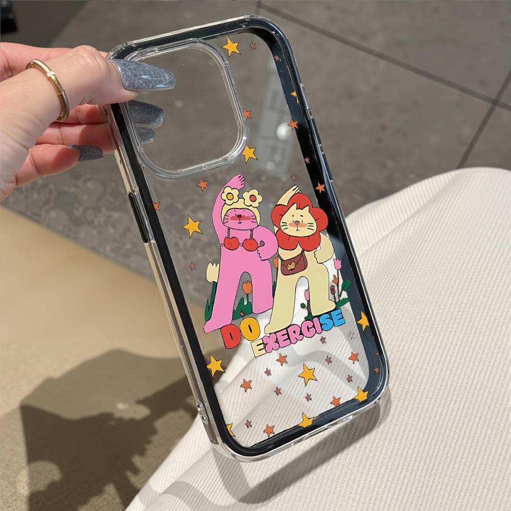 Painted Phone Case for iPhone 17 11 12 13 14 15 16 iPhone 17 12 13 14 15 16 Pro 17 12 13 14 15 16 Pro Max  High Quality Painted Animal Cute Phone Case
