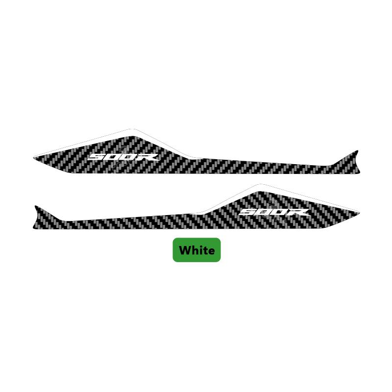 POSFIRA Motorcycle Footrest Panel Sticker Vinyl Decals for Honda CBR500R CBR 500R 2016-2026 2024 2025 Accessories CBR500R-White