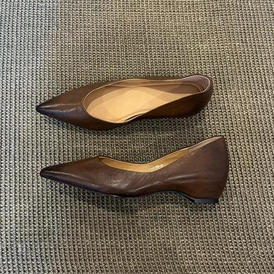 Sheepskin Version~ Minimalist Style Niche Pointed Head Shallow Mouth Inner Height Increase Single Shoes Women's 2025 Autumn Temperament Commuter W