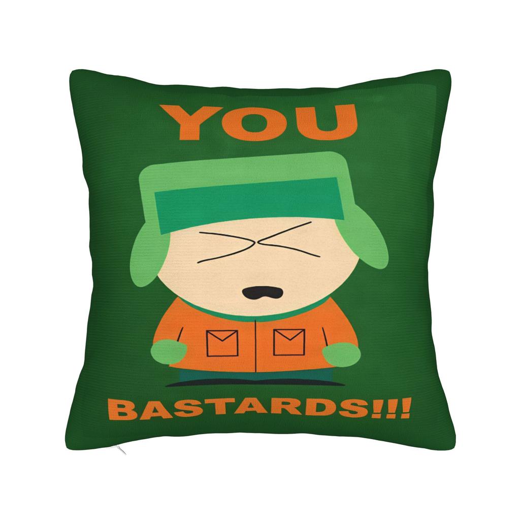 S-south Anime P-park Pillow Case Retro Trendy Pillow Cover Comfy Pillowcases For Living Room Chair