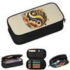 Leopard Yin Yang Luxury Gold Marble Balance Design Pencil Cases for Students School Pen Box Pencil Bag Big Capacity Pencil Pouch