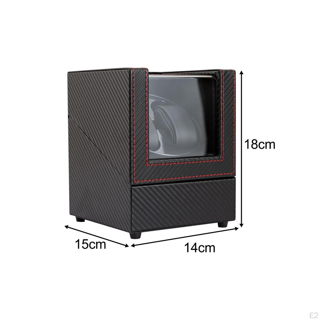 Automatic Watch Winder PU Leather Display Box for Wristwatch