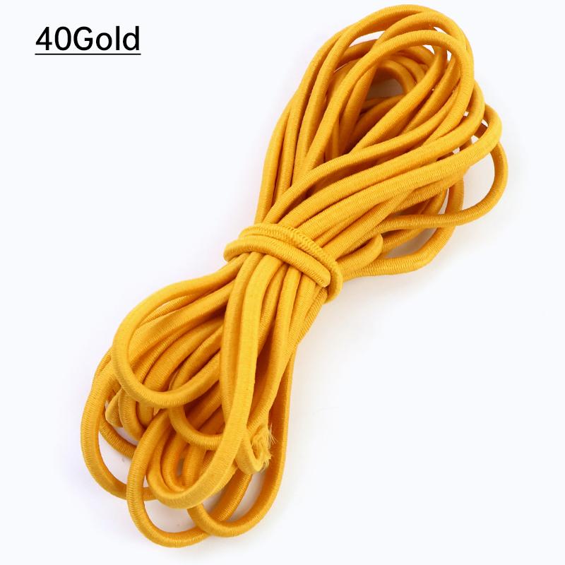 2/5/10Meters Meetee 5mm Elastic Ropes for Waistband Colored Rubber Band Clothes Bags Stretchable Cord Garment Sewing Accessories