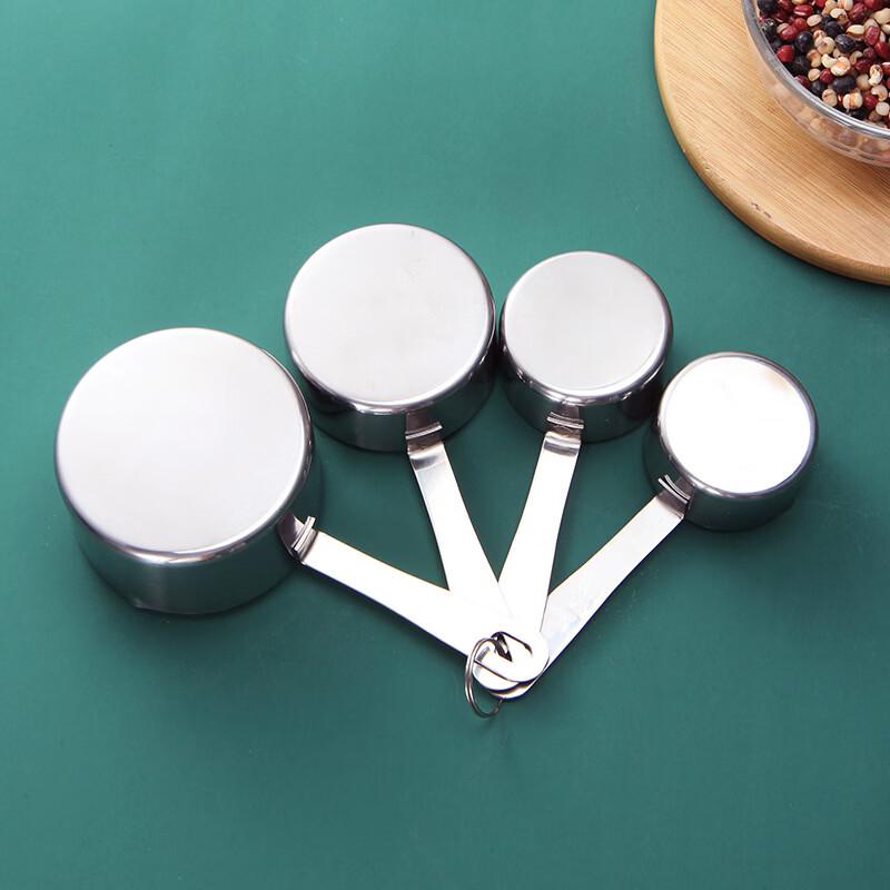 ZISIZ Stainless Steel Measuring Spoon & Cup Set