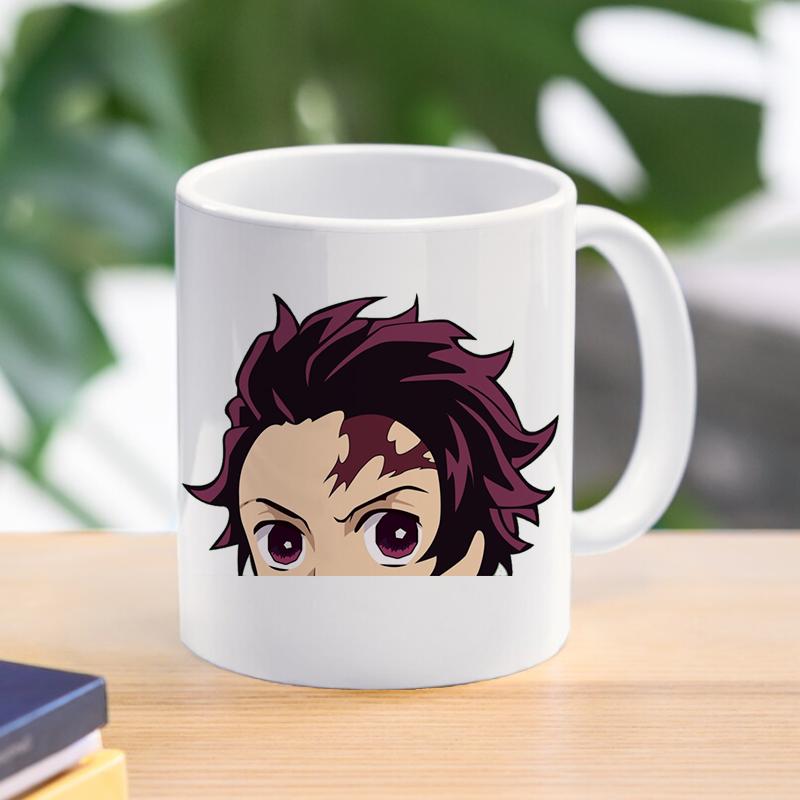 

Аніме Demon Slayer Чашки Kimetsu No Yaiba Kochou Shinobu Kamado Nezuko Мультфільм Чашки для кави 300 мл 25