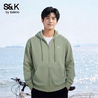 Baleno S&K Men's Hooded Sweatshirt Jacket
