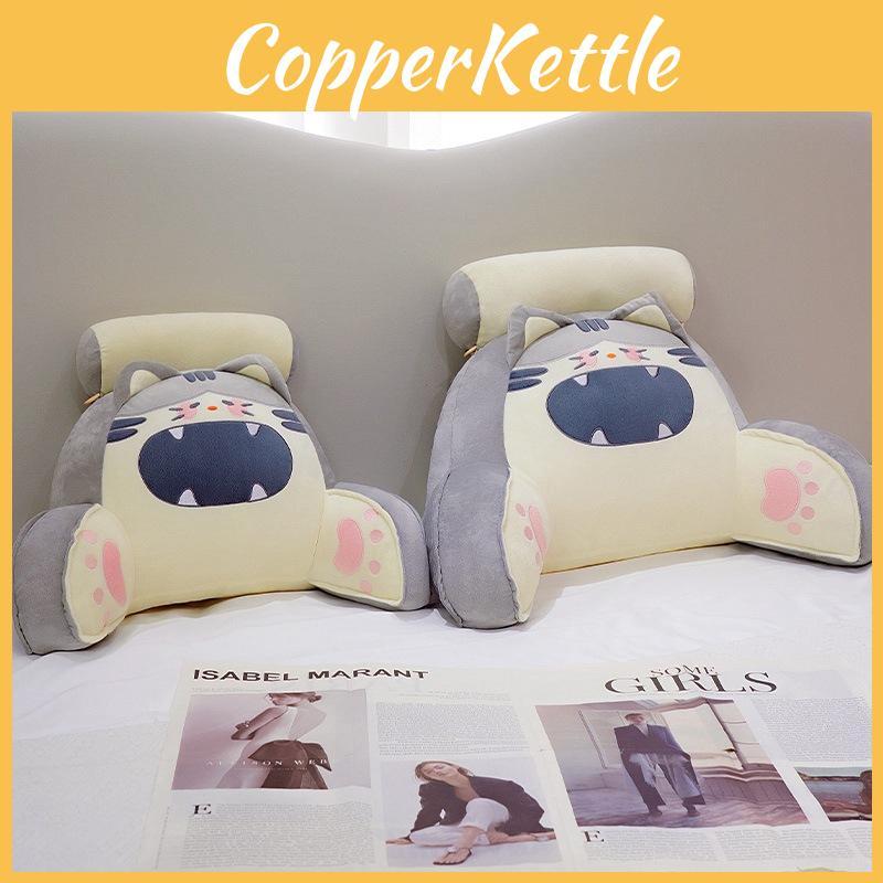 Bedhead Cartoon Pillow Cat Waist Chair Sofa Tatami Lazy Pillow Plush Toy Home