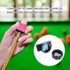 Billiard Chalk Container Caps Pool Cue Chalk Box Cue Tip Chalk Holder Aluminum Billiard Chalk Holder, Pool Chalk Holder