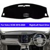 Car Dashboard Cover Dash Mat Carpet Cape For Volvo XC60 2018 2019 2020 LHD RHD 2 Layers Auto Sunshade Anti-sun Protector