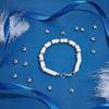 Tarnish Resistant 304 Stainless Steel Crimp Beads Covers, Stainless Steel Color, 10.5mm Long, 9mm In Diameter, 6mm Thick.
