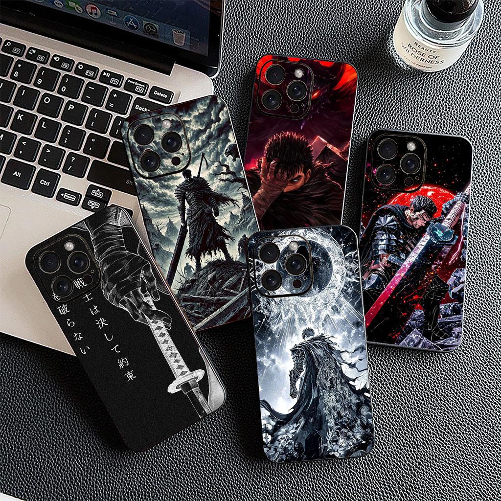 Wallpaper Berserk Anime Guts Phone Cover for Motorola Moto Edge 50 One 30 Fusion 40 neo Ultra Pro 20 Lite G85 G84 E15 E14 Case