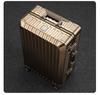 Aluminum-Magnesium Alloy Trolley Case with Universal Wheels