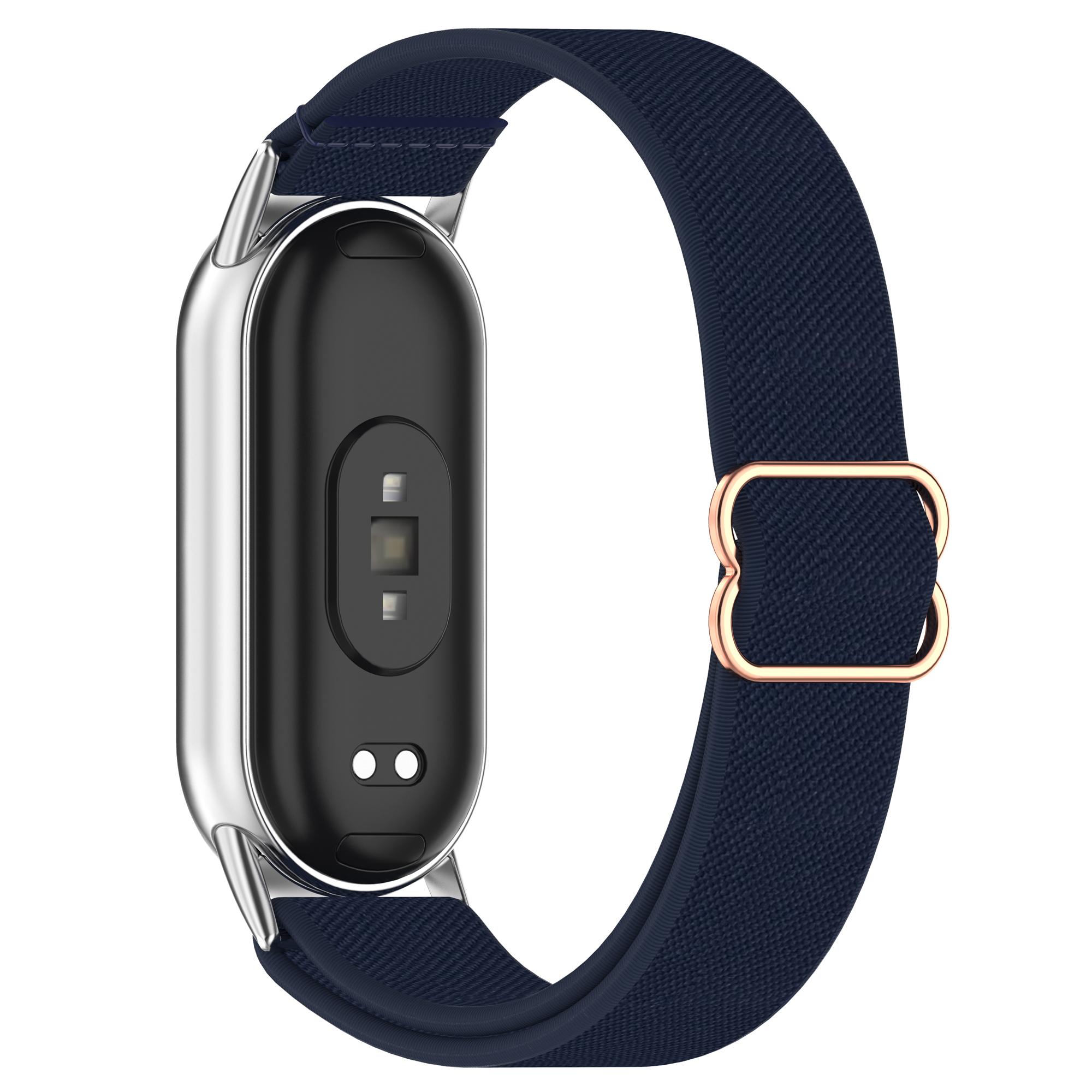 

Smart Watch Band for Xiaomi Smart Band 9/9 NFC/8/8 NFC Nylon Elastic Braided Strap F