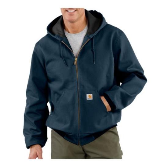 Carhartt Big Tall Duck Active Parka US Blue Men's & Thermal-Lined Jacket, J131, Size X-Large, Color