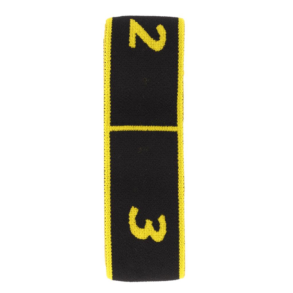 Fitness Elastische Bänder Widerstand Gürtel Yoga Sling Übung Zubehör für Training(Gelb)