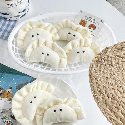 Cute Dumpling Gyoza Food Doll Bag Keychain Keyring