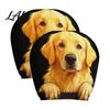 Humorous Car Seat Protectors Scary Ghost Face Headrest Covers Funny Expression Auto Spooky Cartoon Decoration for SUV Truck Elastic Vehicle Interior