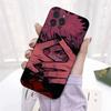 Custodia per telefono Anime Jujutsu Kaisen Yuji Itadori per iPhone 8 7 6 6S Plus X SE 2020 XR XS 14 11 12 13 Mini Pro Max Custodia mobile