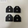 4 Pcs Inner Door Lock Protection Cover Trim Accessories For Subaru Forester 2009 - 2016 / XV 2008 - 2016 / Outback 2009 - 2016