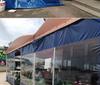 Transparent PVC Rainproof Tarpaulin Curtain - Outdoor Thickened Waterproof Canopy