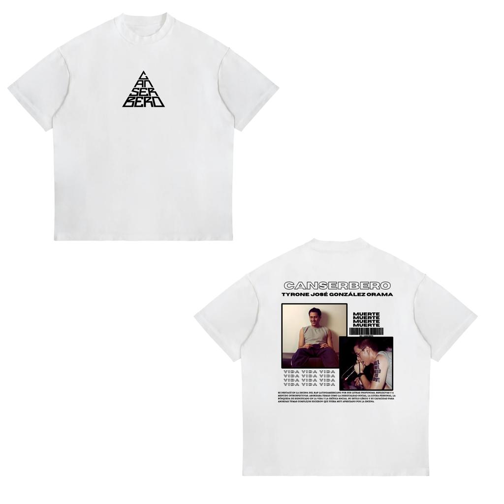 Canserbero All We Need Is Love Album 2025 Tour Tshirts Unisex Women Harajuku Vintage Oversized T Shirt Cotton High Quality Tshirt