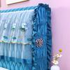 2023 Velvet Quilted Headboard Cover: Soft, Thick, Solid Wood, Anti-Collision Protector