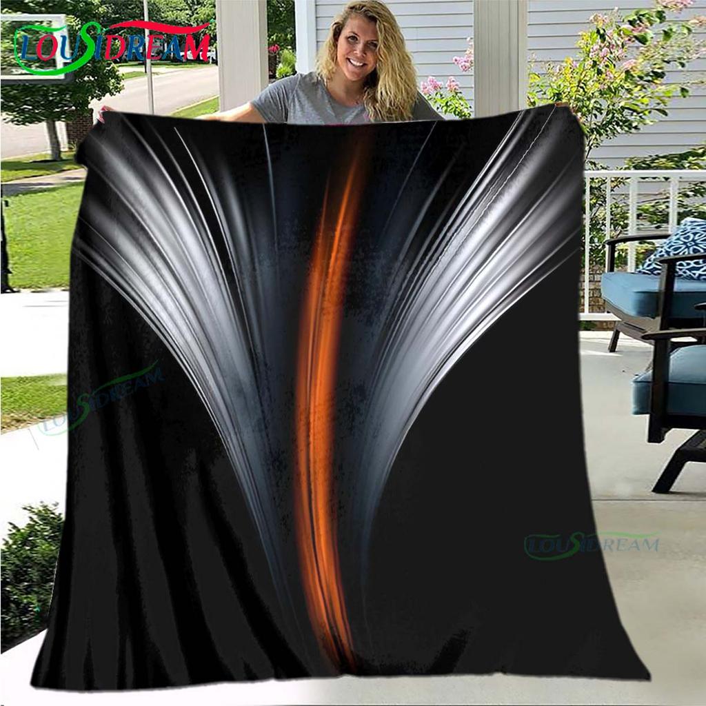 Fashion 3D Popular Mobile Wallpaper Four Seasons Blanket Sofa Cover Travel Bed Plush Blanket Travel Office Break Blanket Gift