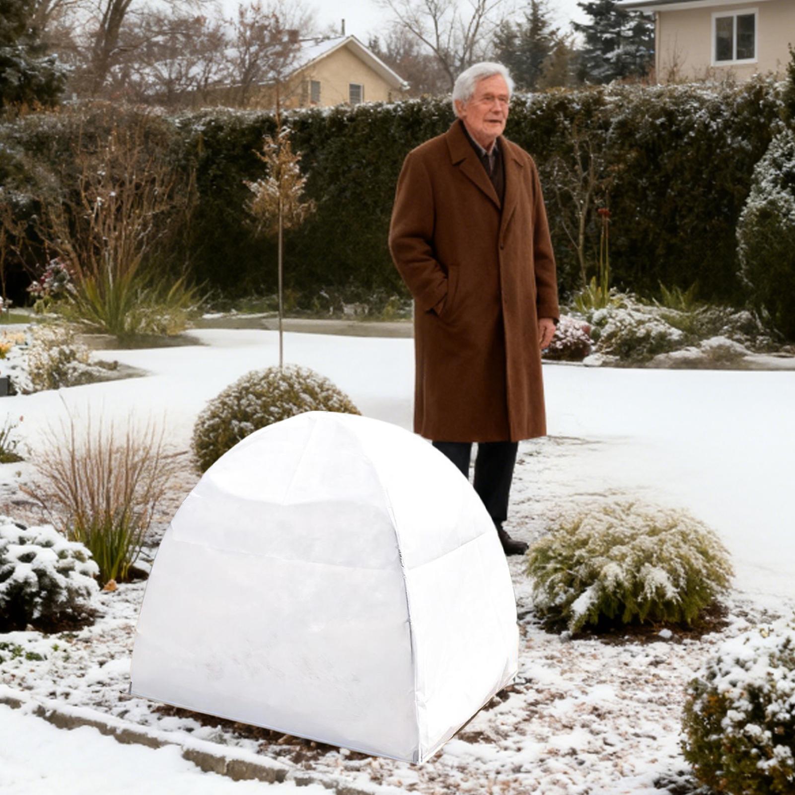 

Winter Plant Covers Freeze Protection 2 Pieces Breathable Tent 22x22in Breathable Cold Weather Plant Covers Outdoor For Shrubs China Mainland