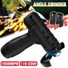 Cordless Angle Grinder Grinding Tools Household Handheld Polishing Cut Off Tool Metal Wood Cordless Brushless Cutter 16.8V