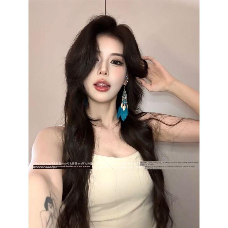 Yunnan Photography Bohemia Style Earrings Retro Ethnic Style Tassel Earrings Female Vacation Style Seaside Earrings