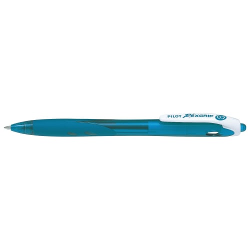 Pilot Oil-Based Ballpoint Pen Rex Grip 0.7 Peacock Green/Black Ink 10 BRG100F10PG