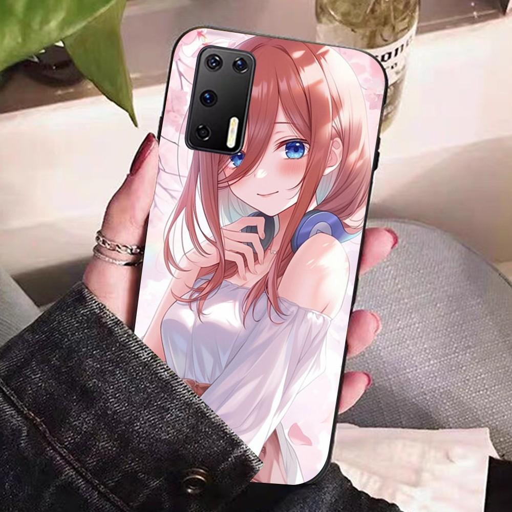 Cartoon Characters Nakano Miku Phone Case For Huawei P 8 9 10 20 30 40 50 Pro Lite Psmart Honor 10 Lite 70 Mate 20lite