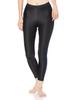 Hummel Black X Blue Size S Women's Half-Length Leggings, HLY6110, (9061),