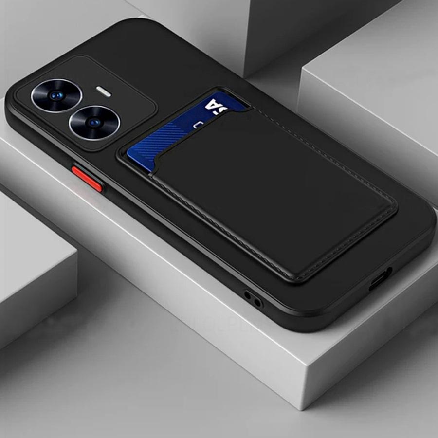 Luxury Soft Silicone Wallet Case For OPPO A18 A38 Reno 13 Pro 13F 5G Reno13 F Card Holder Slot Back Cover