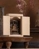 Kobo Daishi Kukai Buddhist Statue in a Shingon Shrine Gold Koyasan Kongo Temple Shingon Buddhist Dainichi and Zodiac Guardian Principal Deity (Antique